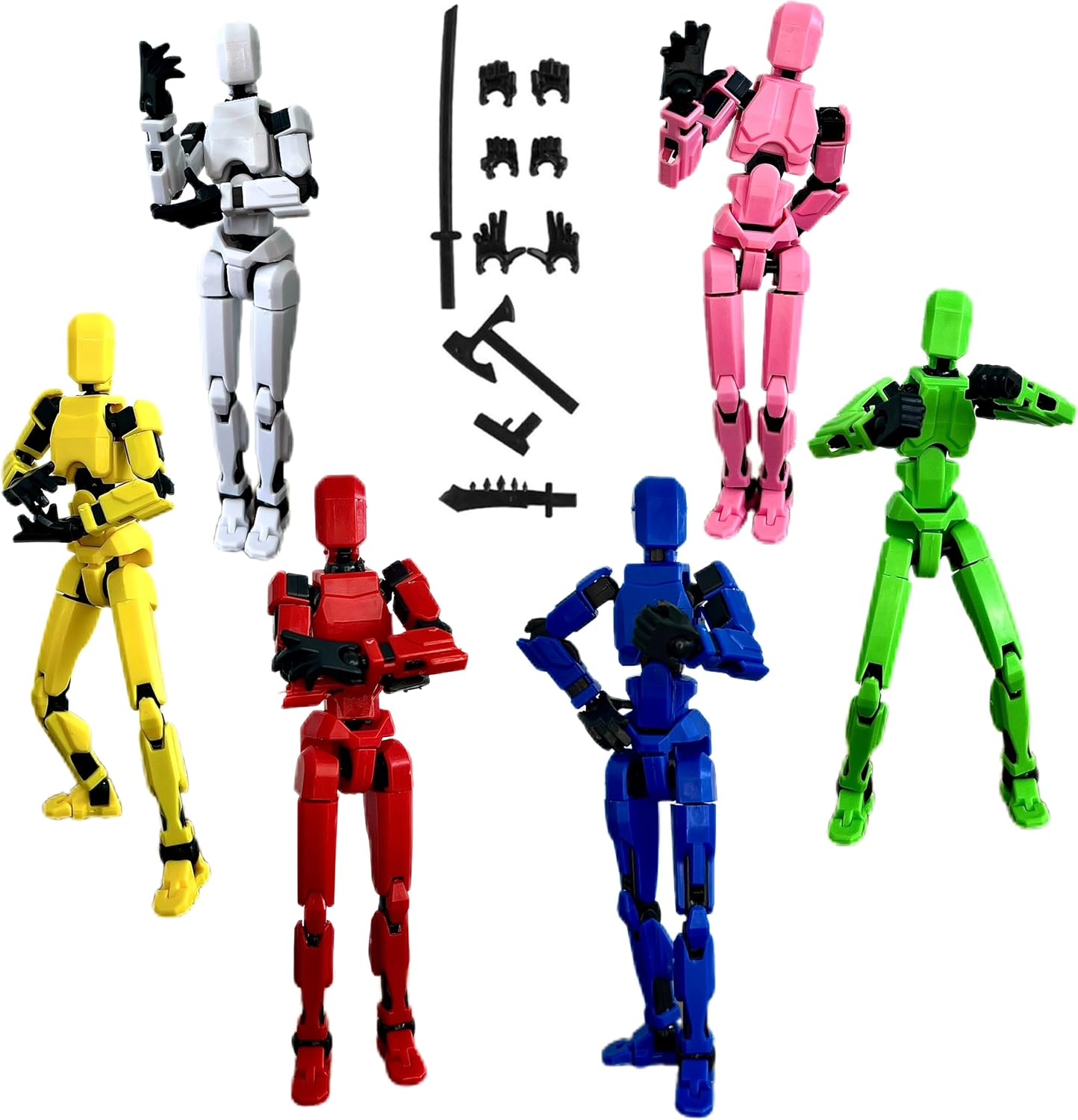 Fully Assembled Robot Action Figure Gift Set