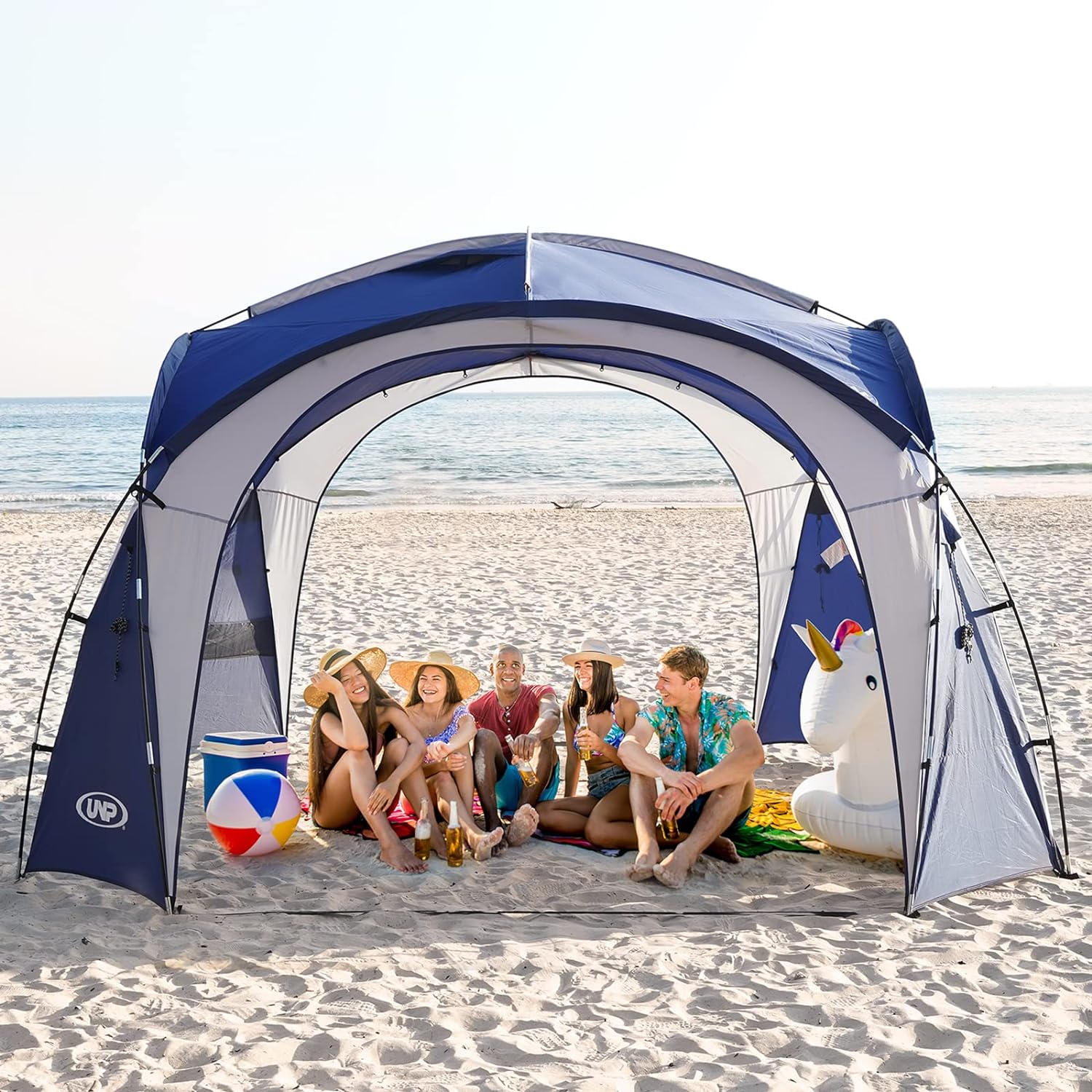 UPF50+ Beach Tent: Pop-Up Sun Shelter