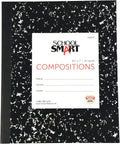 School Smart Flexible Cover Ruled Composition Book, 8-1/2 x 7 in