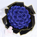 Waipfaru Glitter Roses Bouquet DIY Blue Rose Set - Craft and Keep