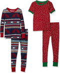 Babies, Toddlers & Girls Snug-Fit Cotton Pajama Sets - Cozy Multipacks