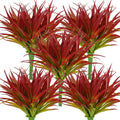Artificial Grass Fake Plants 32Pcs 17.3in Stems - UV Resistant Outdoor