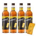 DaVinci Gourmet Honey Syrup, 25.4 fl oz (Pack of 4) - Rich Honey