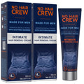 No Hair Crew Intimate Hair Removal Cream for Men - Painless Manscaping