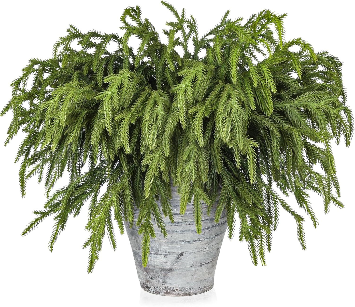 Artgar 12 Pcs Pine Branches for Realistic Holiday Decor