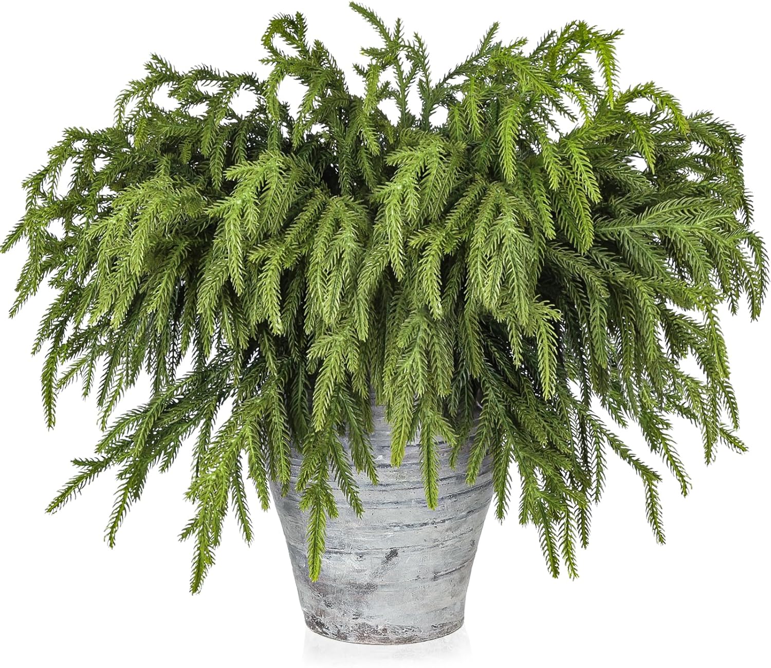 Artgar 12 Pcs Pine Branches for Realistic Holiday Decor