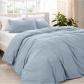 Bare Home Microfiber Duvet Cover Set Oversized Queen - Ultra Soft