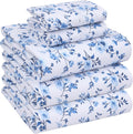 RUVANTI 100% Cotton Split King Sheets Set - Cool Percale Comfort