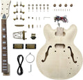 DIY Electric Guitar Kit Semi-Hollow Body - Build Your Own Guitar