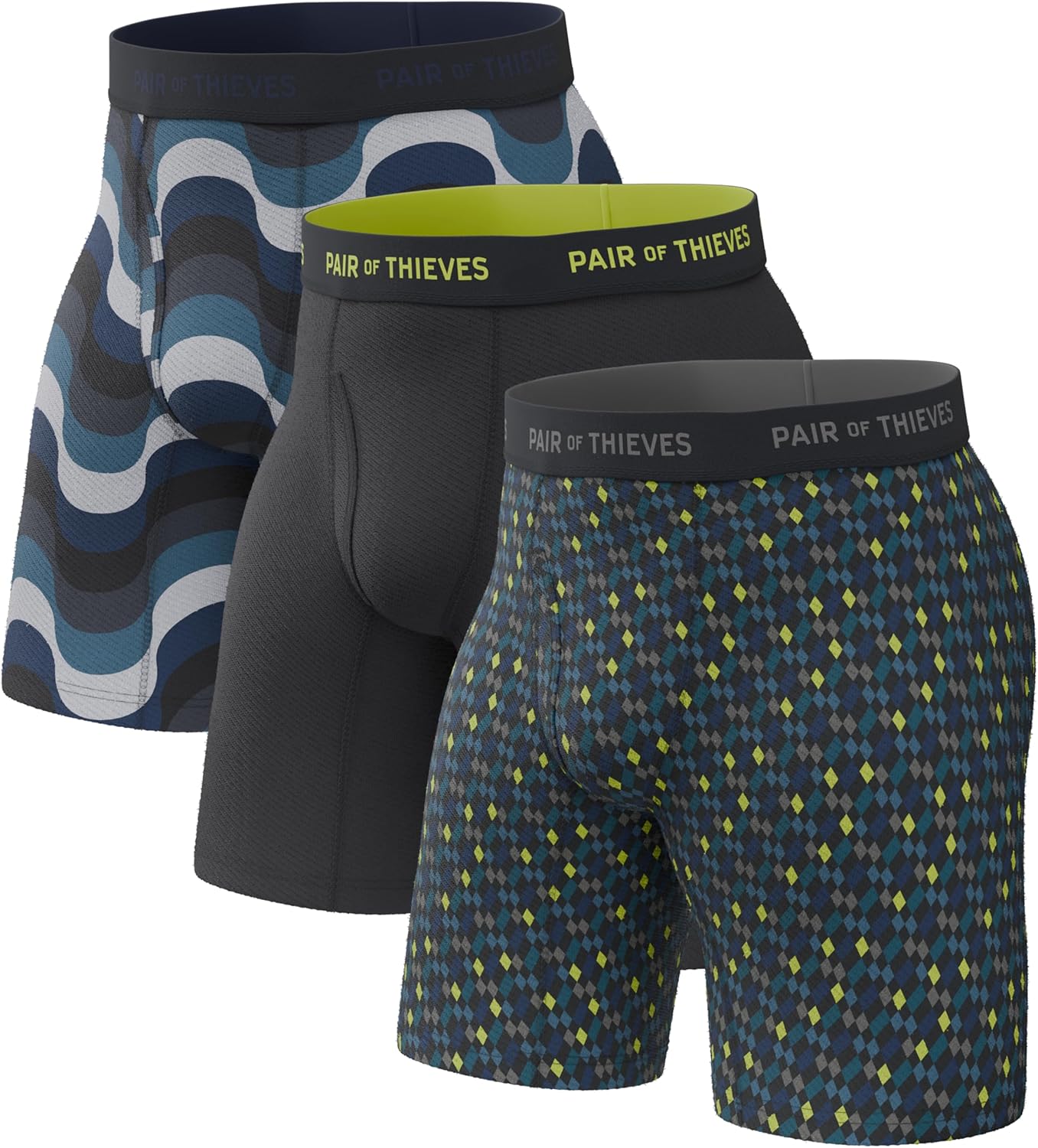 Pair of Thieves Mens Long Boxer Briefs for Ultimate Comfort