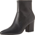 Womens Fitted Stretch Heel Boot - Comfortable Everyday Ankle Boot