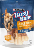 Purina Busy Jerky Wraps Grain Free Beefhide and Chicken - Long Lasting