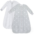 Mama Cheetah Baby Sleep Sack with Sleeves 6-12 Months - Soft Organic