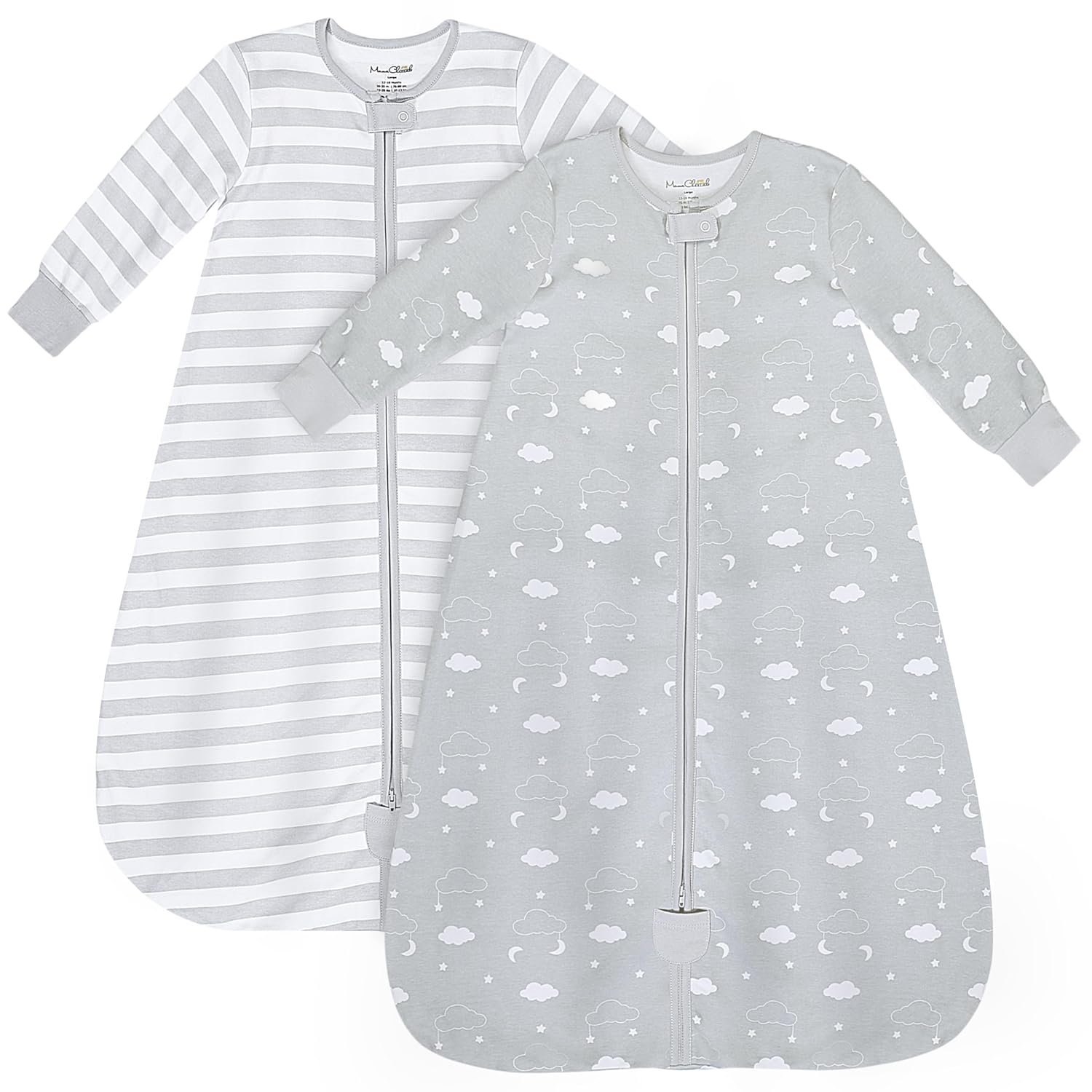 Mama Cheetah Baby Sleep Sack with Sleeves for Cozy Nights
