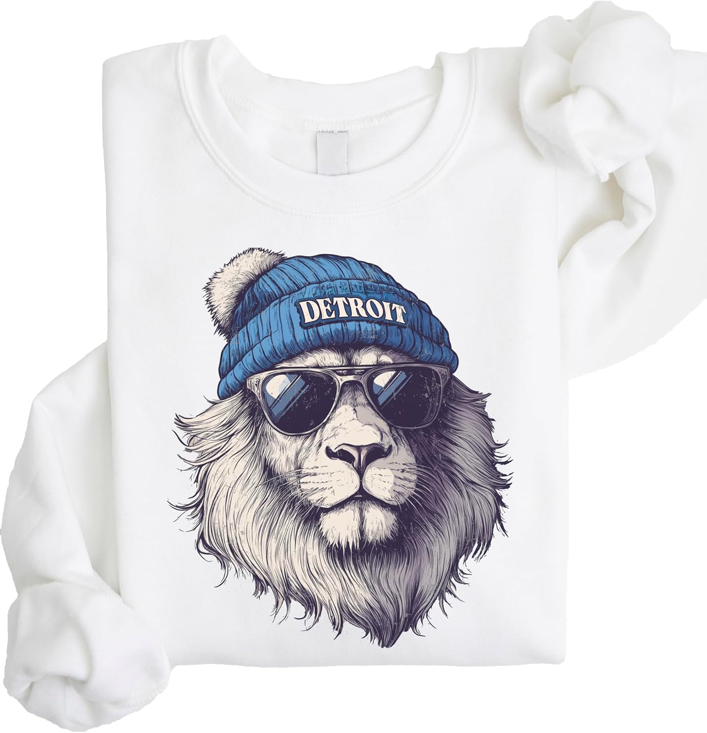 Detroit Football Sweatshirt for Men Women Youth and Toddlers