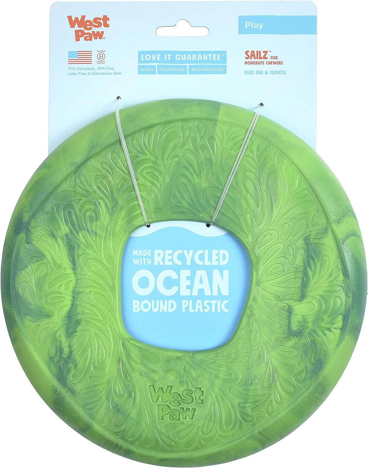 Machine Washable Eco-Friendly Flying Disc for Dogs