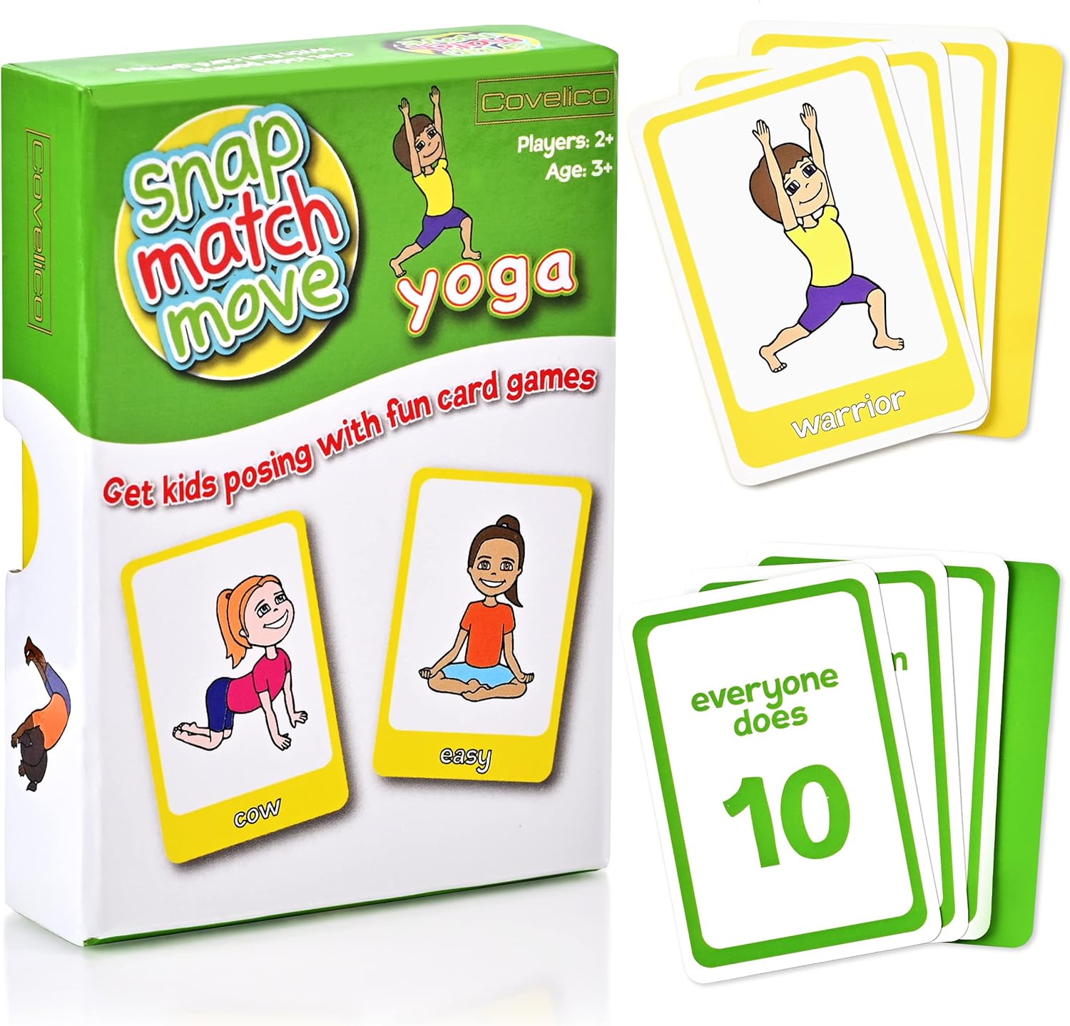 Fun Yoga Games for Kids - Yoga Cards for Active Play