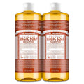 Dr. Bronner's Magic Soap Pure-Castile Liquid Soap 32 oz 2-Pack