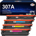 4 Pack Replacement for HP 307A Toner Cartridges - High Yield Set