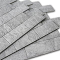 Peel and Stick Backsplash Tiles Travertine Gray - Easy DIY Upgrade