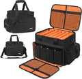 Multi-Pocket DJ Equipment Bag Black Messenger - Event Ready