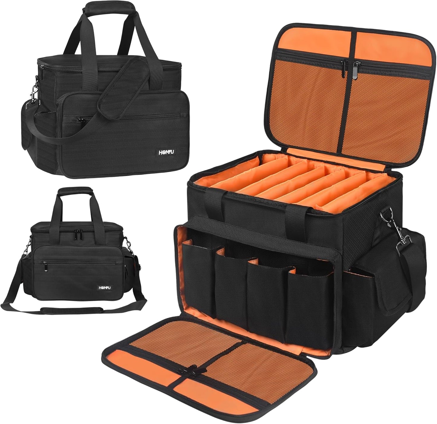 Multi-Pocket DJ Equipment Bag for Travel and Events Storage