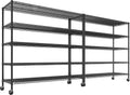 REIBII 85.7in H Storage Shelves 5 Tier - Heavy Duty Garage Rack