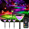 Linkind Smart Solar Pathway Lights SP6 - Color Changing Garden Lights