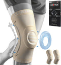 Knee Braces for Knee Pain - Compression Sleeve with Patella Pad (2