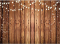 10x8FT Brown Wood Backdrop for Rustic Photo and Party Decor