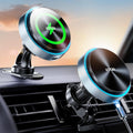 KPON Magsafe Car Mount Charger - Magnetic 15W Wireless Car Charger