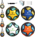 Soccer Ball Size 5 & Size 3 for Youth and Adults - Indoor Training