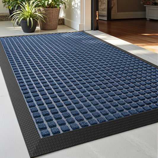 DEXI Front Door Mat Heavy Duty Non Slip Outdoor Doormat 2x3 ft