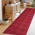Hallway Runner Rug 1ft x 70ft Christmas Non-Slip Rubber Back - Durable