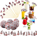 Spooky SiliFine Halloween Party Drink Accessories Set