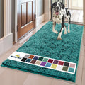 Muddy Mat Original Dog Door Mat for Muddy Paws - Super Absorbent Teal