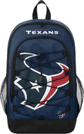 FOCO Houston Texans NFL Big Logo Bungee Backpack - Team Ready