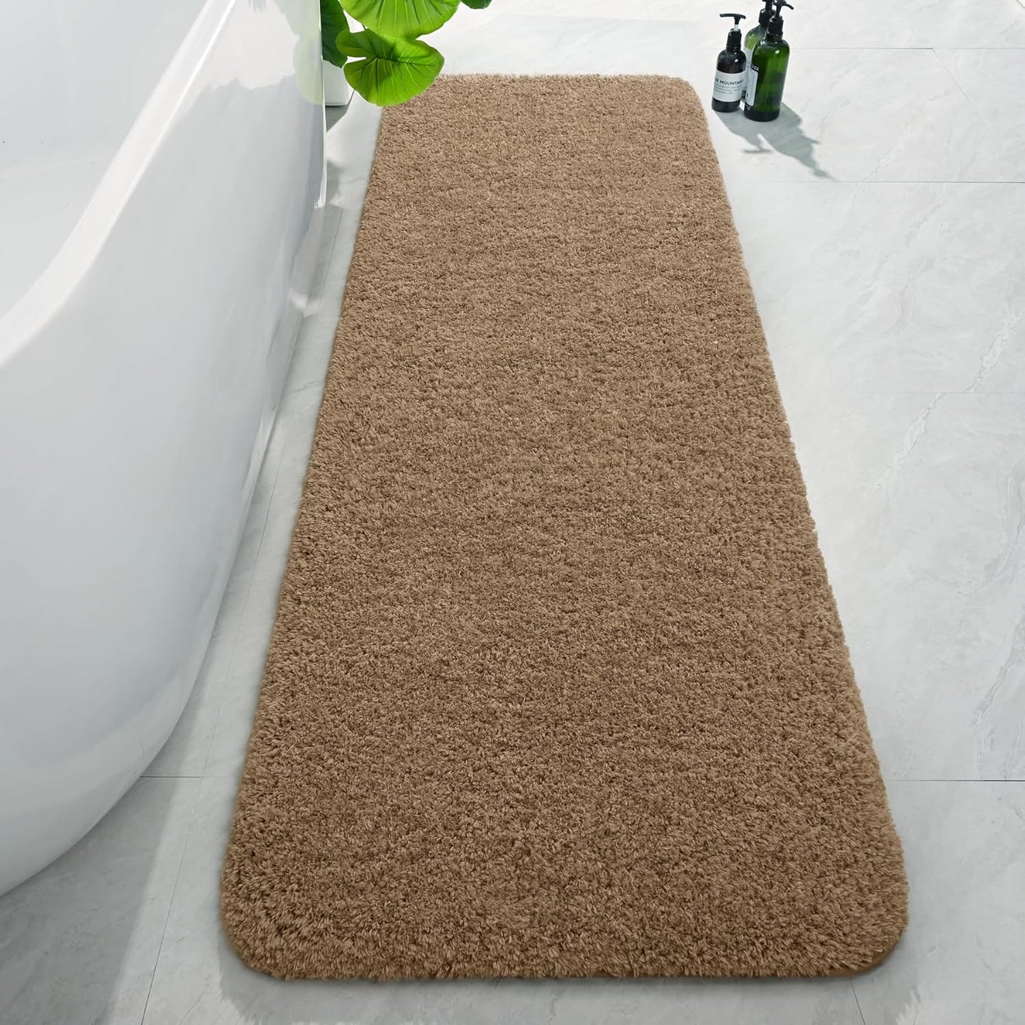 Luxury Long Bathroom Runner Rug for Soft and Absorbent Comfort