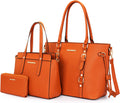 Montana West 3PCS Purses for Women Tote Bag and Wallet Set - Classic