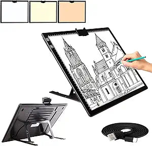 A3 Light Pad for Tracing, Dimmable LED Light Box for Art