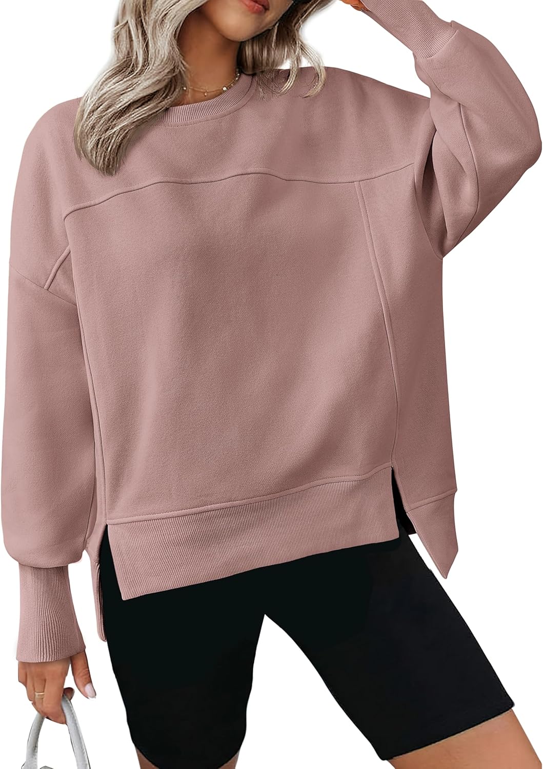 BTFBM Women's Casual Crewneck Sweatshirts for Every Occasion