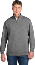 SPORT-TEK Unisex Quarter Zip Sweatshirt - Everyday Performance