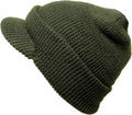 Genuine G.I. Winter Beanie Cap with Visor - Warm, Durable Fit