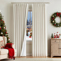 Natural Pinch Pleated Blackout Curtains for Elegant Spaces