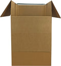 Space Saver Wardrobe Boxes 4 Pack With Bar - Hang Clothes Safely