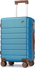 Carry on Luggage Suitcase 22x14x9 Airline Approved 20 in - Smooth