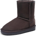 DREAM PAIRS Kids Faux Fur Lined Winter Snow Mid Boot - Warm & Easy is