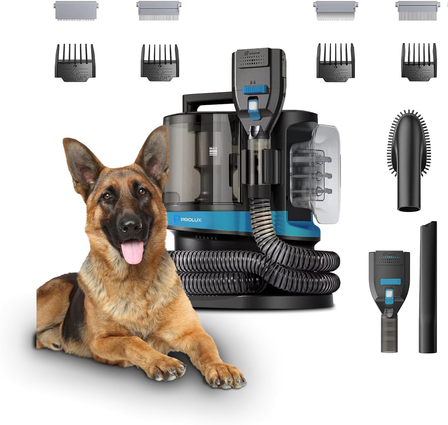 Prolux At-Home Pet Grooming Vacuum: Quiet & Versatile