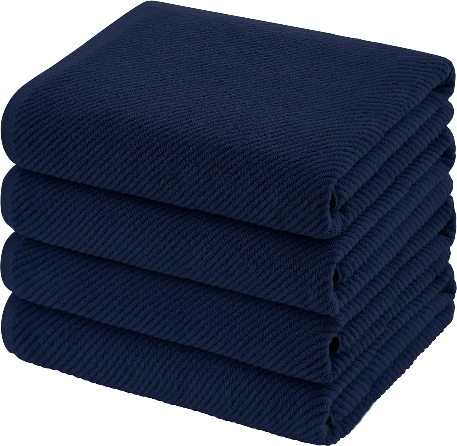 Luxurious 4PC Bath Towel Set - Soft, Quick Dry, 100% Cotton
