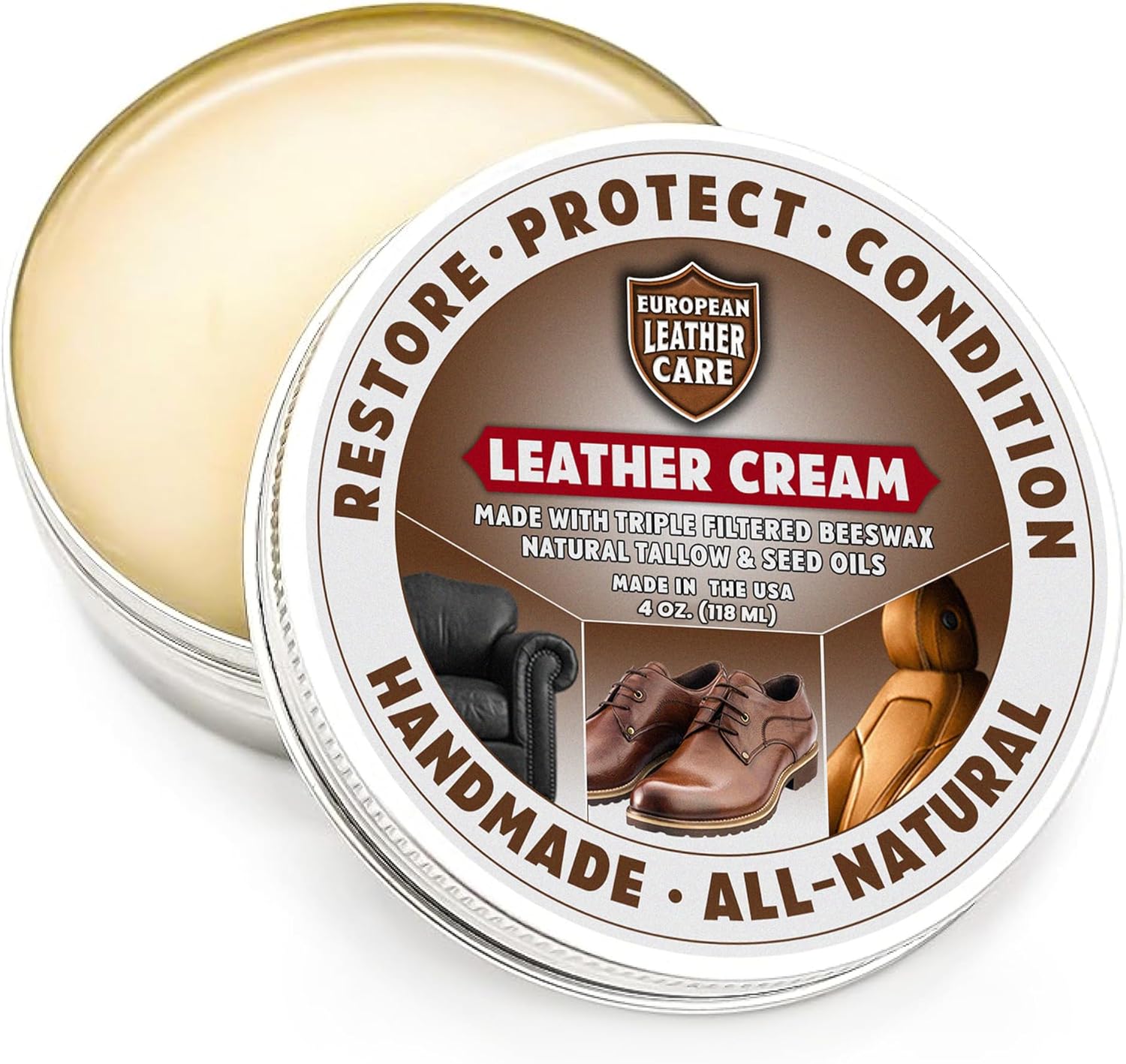 4 oz All-Natural Leather Care